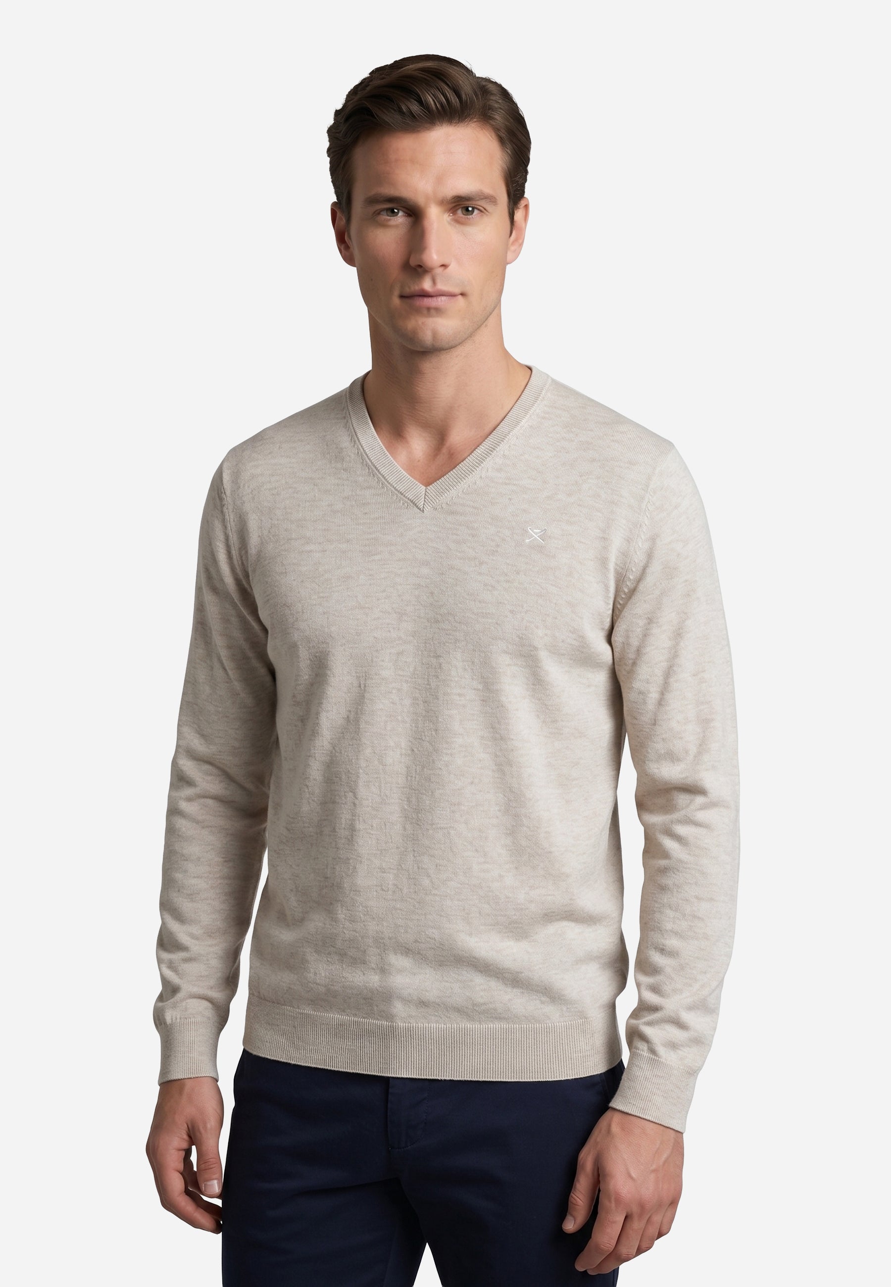 Sweater Beige Hombre H.L.