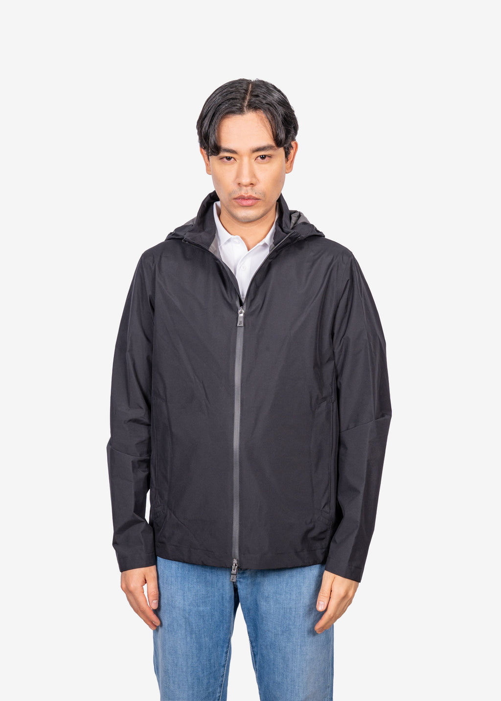 Chaqueta Hombre Negro Poliéster
