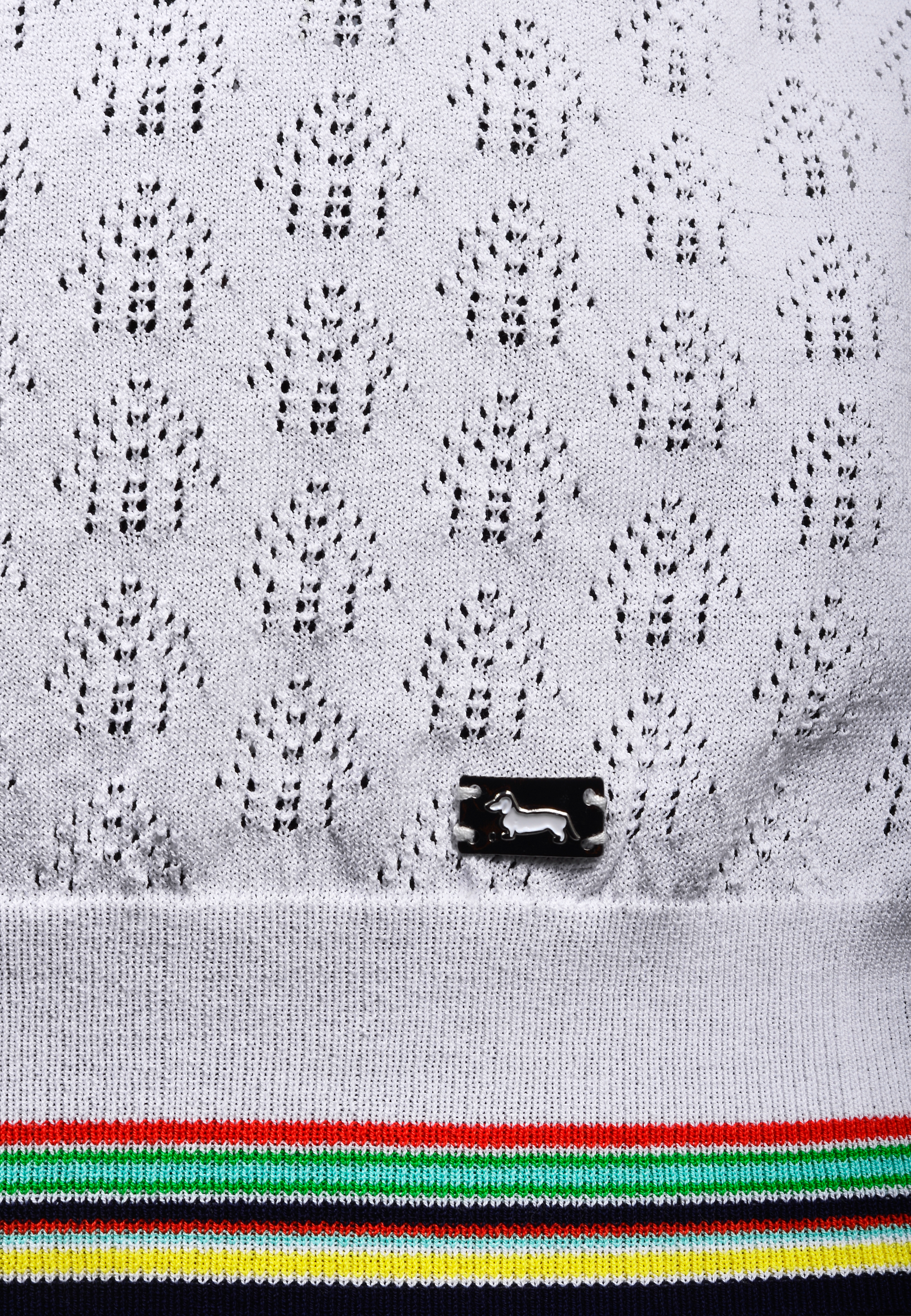 Sweater Dama Blanco Tejido H&B