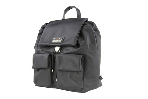 Back Pack Negra Logo H&B