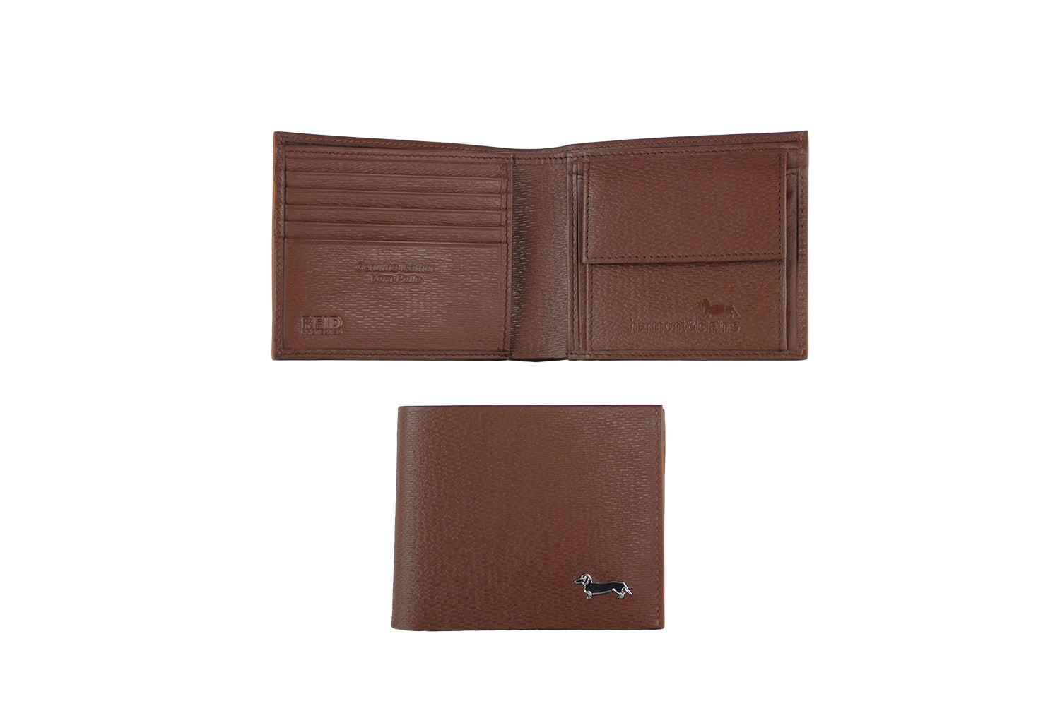 Billetera Bifold Café Hombre H&B