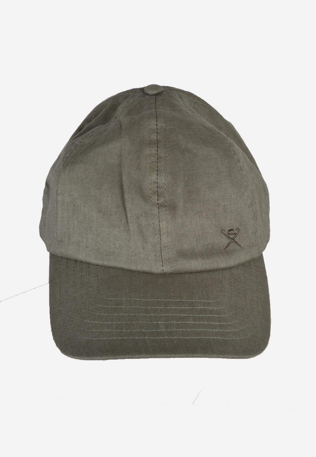 Gorra Verde Lino Hombre H.L.