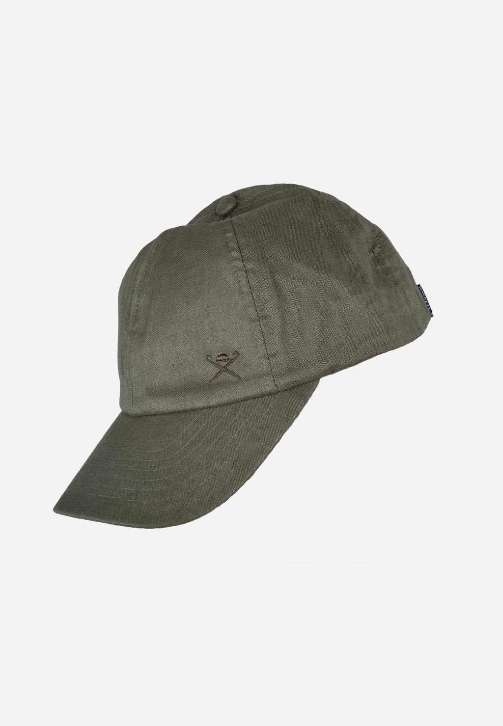 Gorra Verde Lino Hombre H.L.