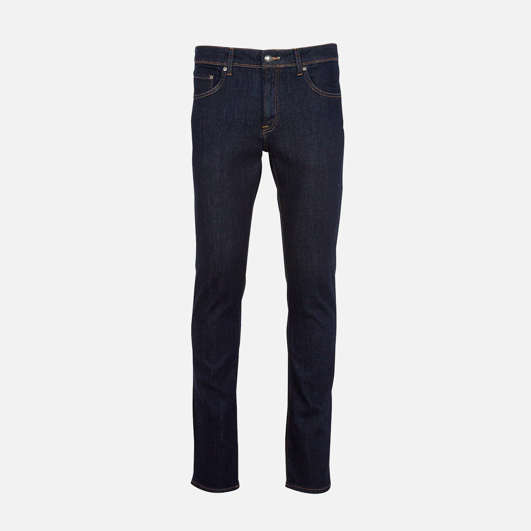 Jeans Hombre Recto Denim Azul Oscuro H.L.