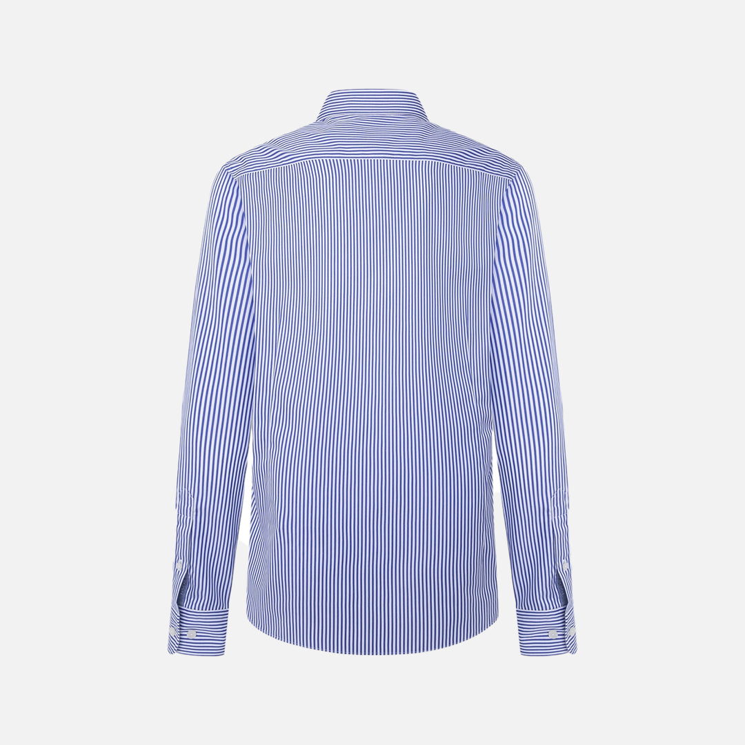 Camisa Rayas Bengala Azul  H.L.