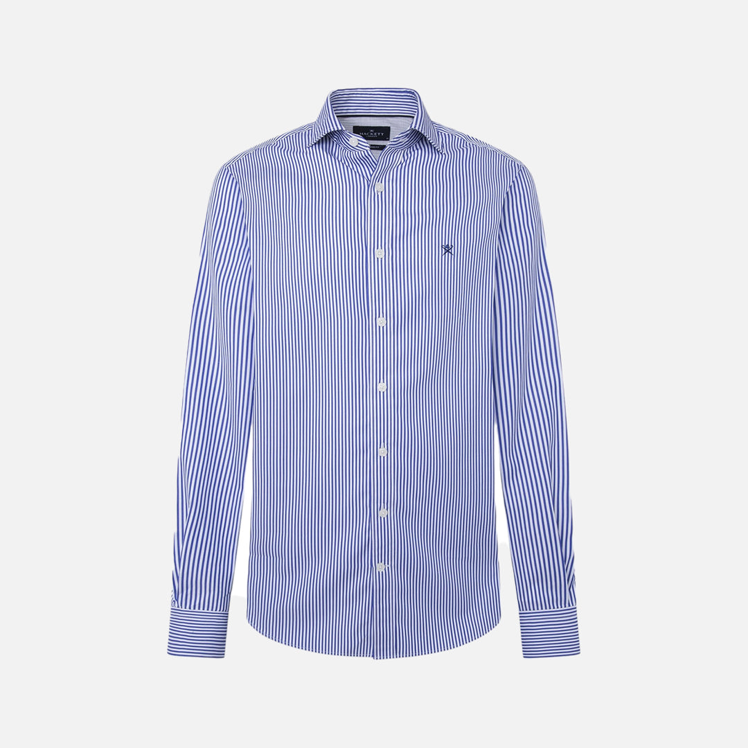 Camisa Rayas Bengala Azul  H.L.