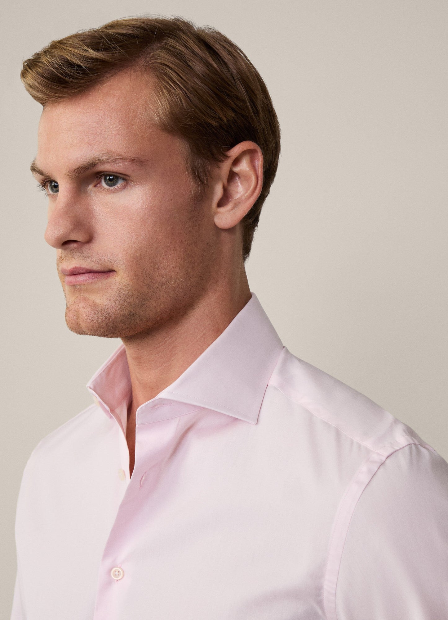 CAMISA HACKETT LONDON ROSADO ALGODON