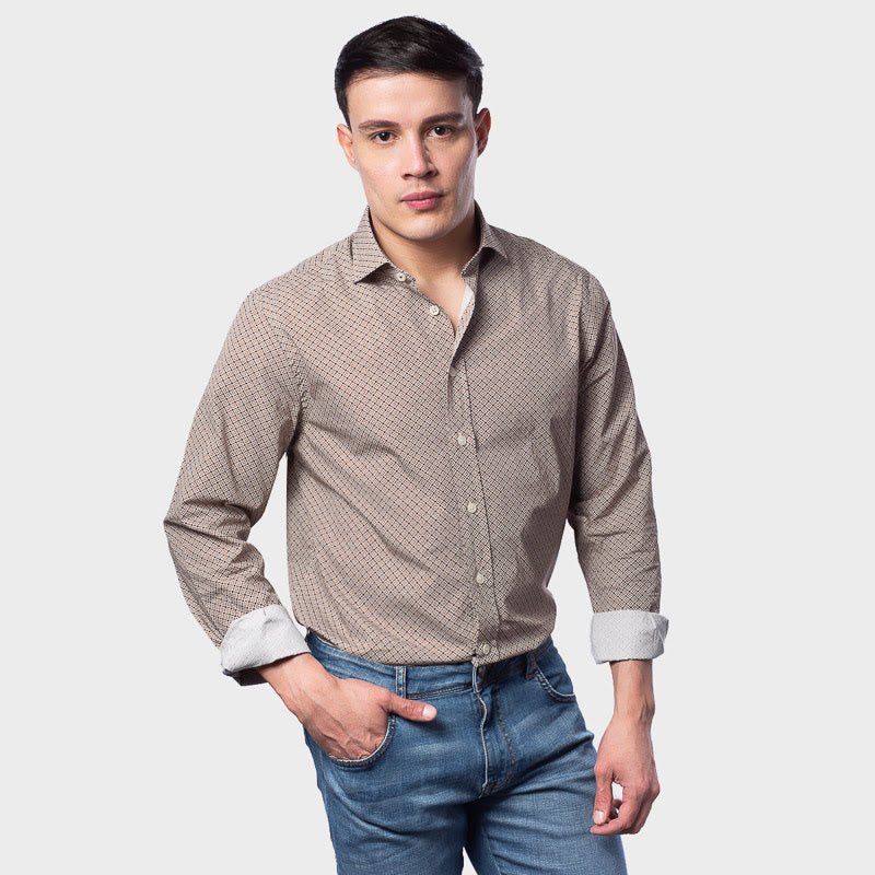 CAMISA HACKETT 100% COTTON CAFE (HM308884-8DD)