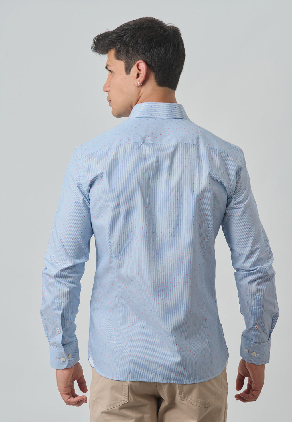 Camisa Azul Celeste H.L.