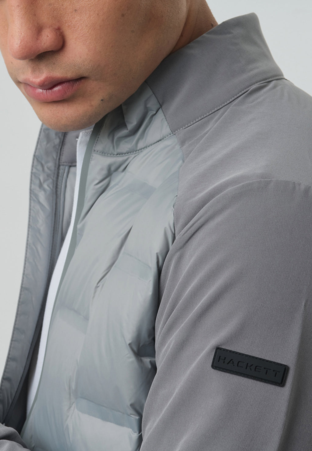 CHAQUETA HACKETT SILVER GRIS POLIESTER (HM402930-914)