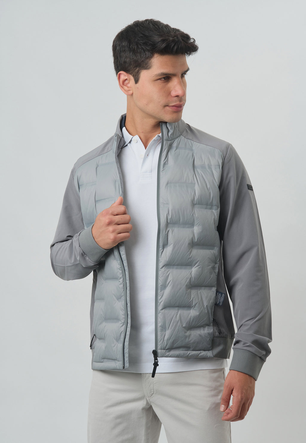 CHAQUETA HACKETT SILVER GRIS POLIESTER (HM402930-914)