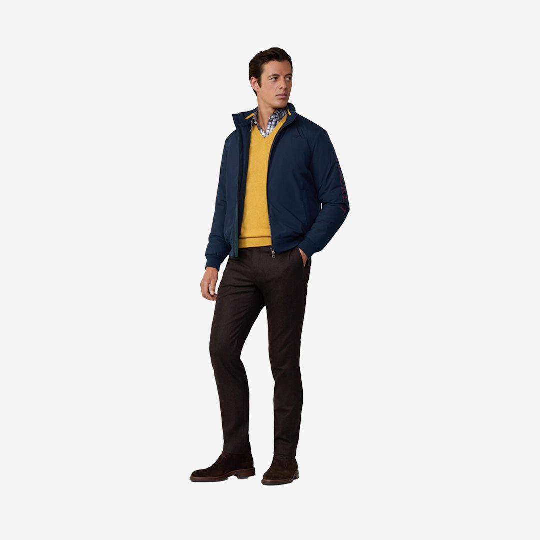 Chaqueta Blouson Azul Marino H.L.