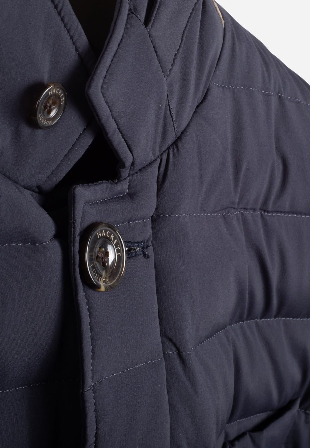 Chaqueta Azul Quilted Hombre H.L.