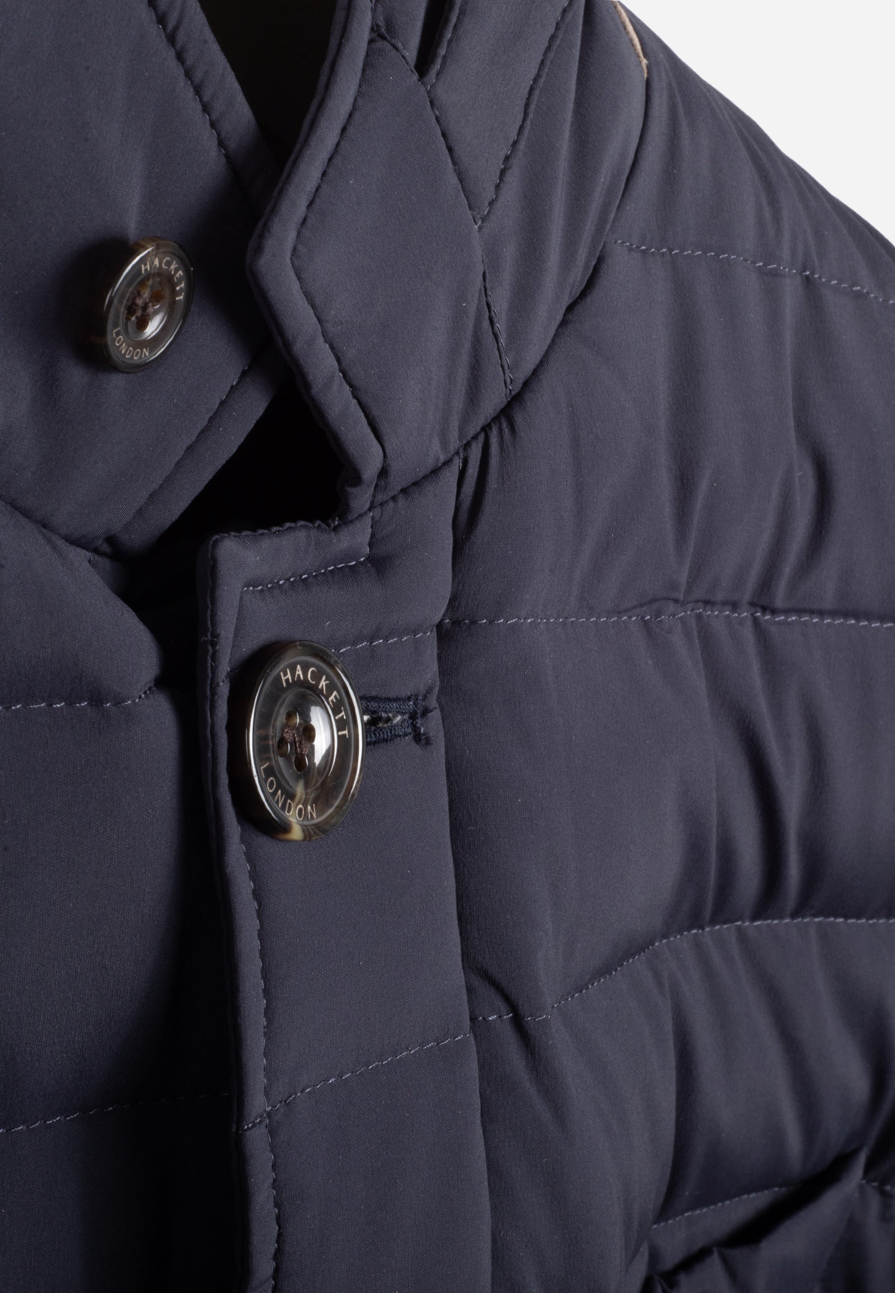 Chaqueta Azul Quilted Hombre H.L.