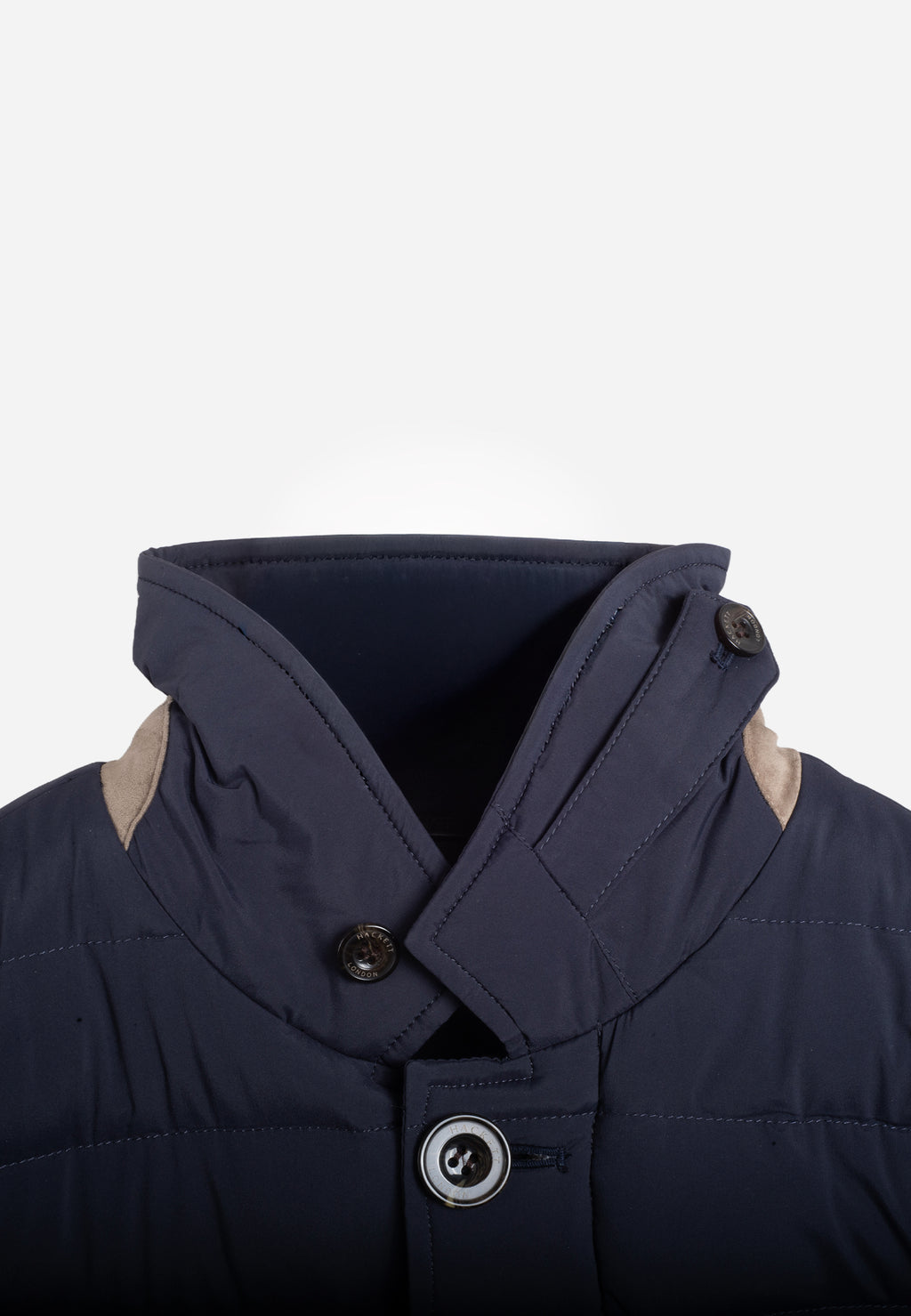 Chaqueta Azul Quilted Hombre H.L.
