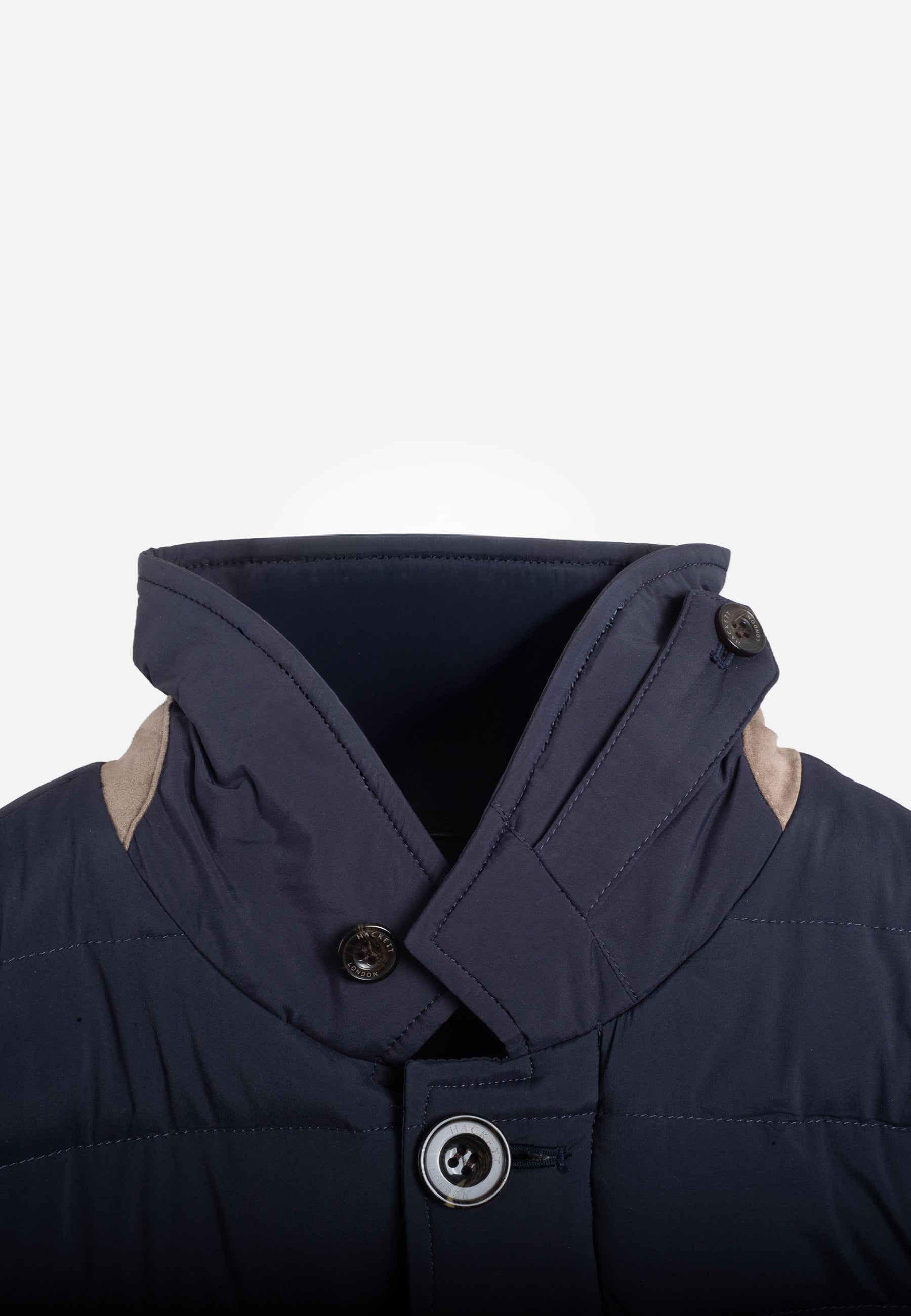 Chaqueta Azul Quilted Hombre H.L.