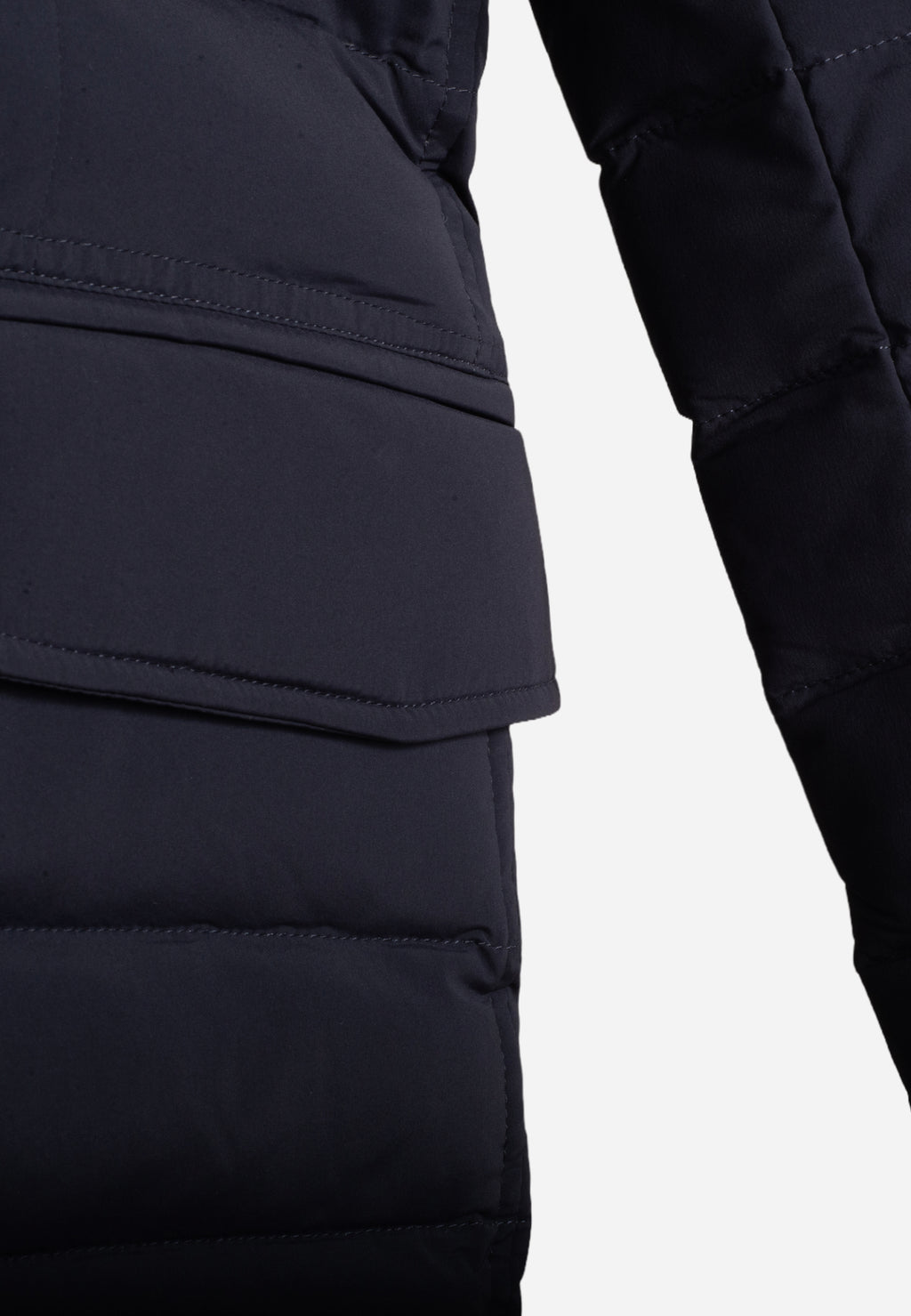 Chaqueta Azul Quilted Hombre H.L.
