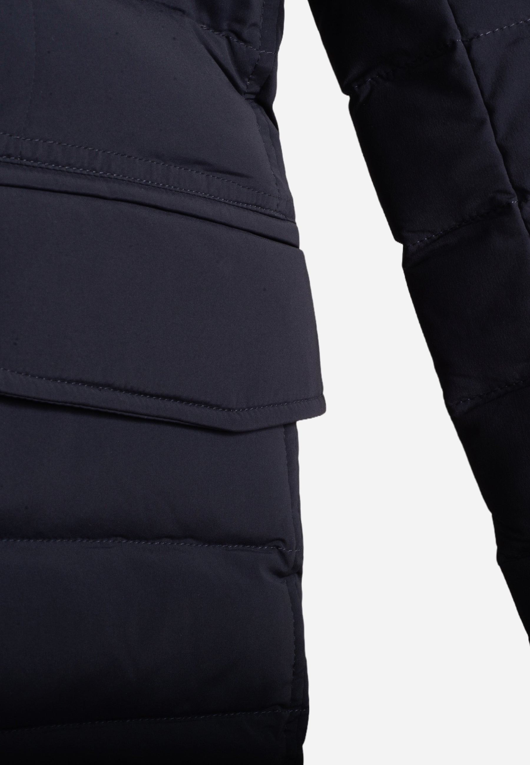 Chaqueta Azul Quilted Hombre H.L.