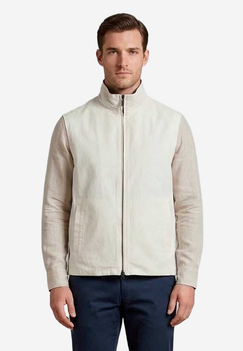 Chaqueta Blanca Hombre H.L.