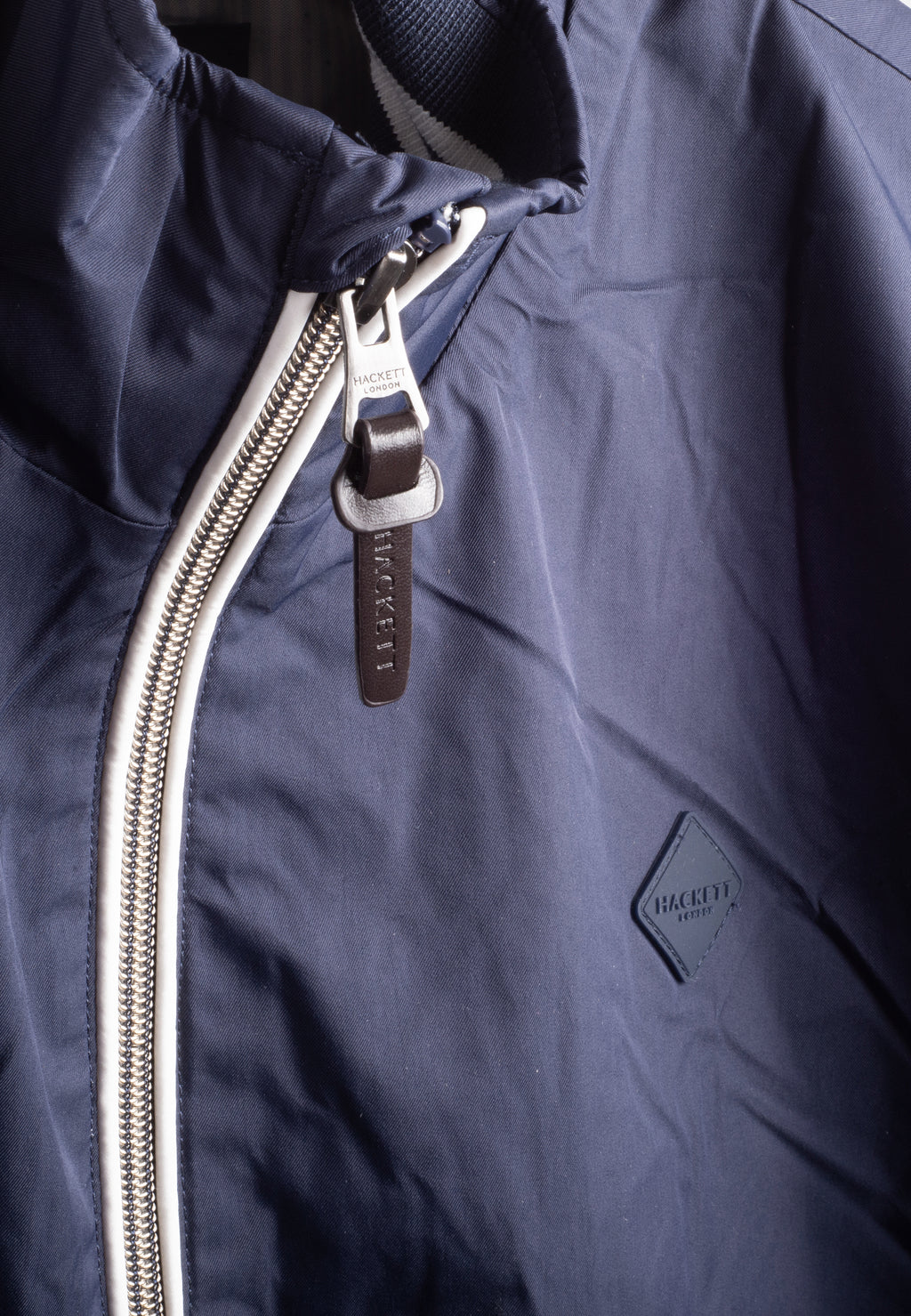 Chaqueta Azul Nylon Hombre H.L.