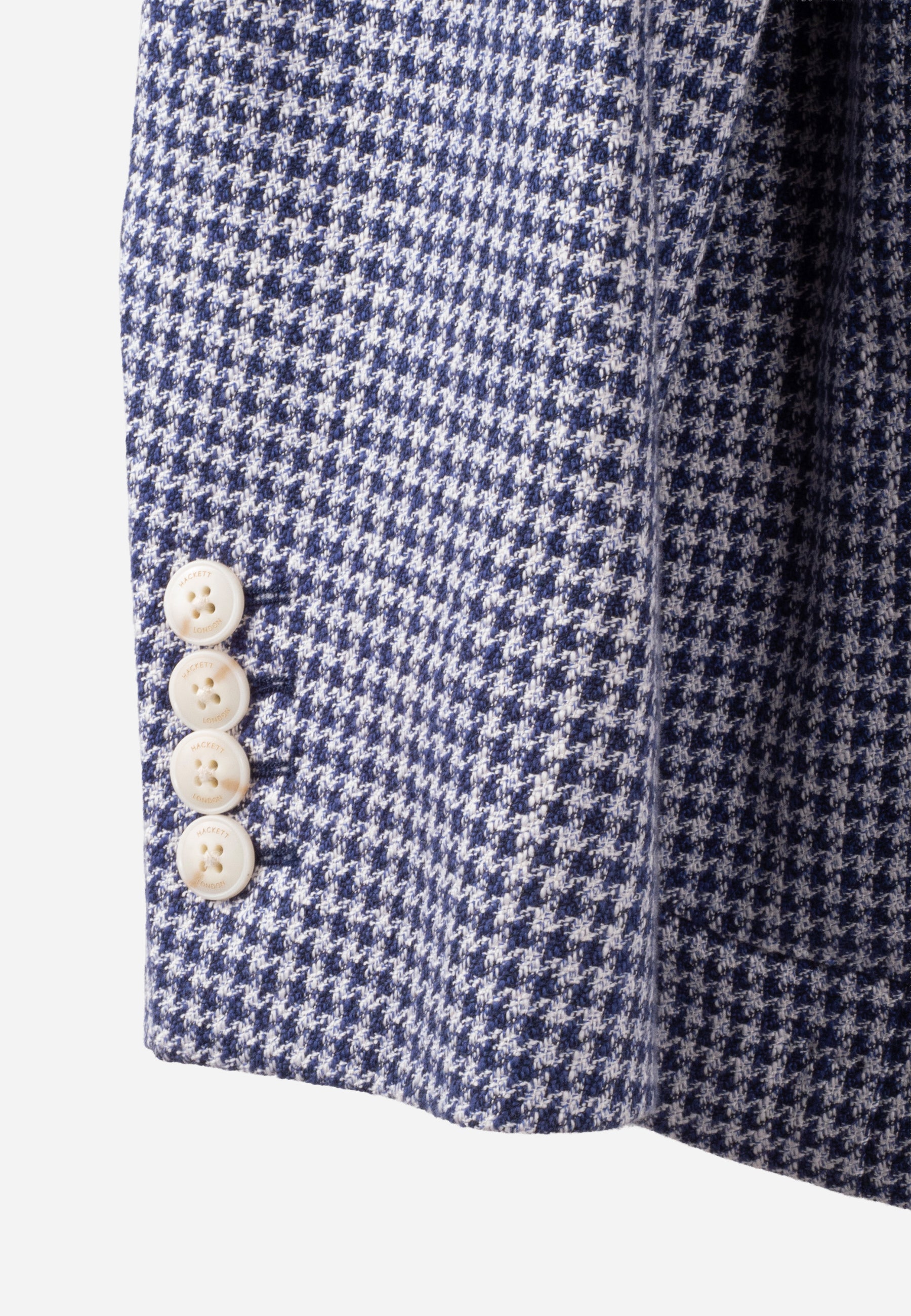 Saco Azul Cuadros H.L.