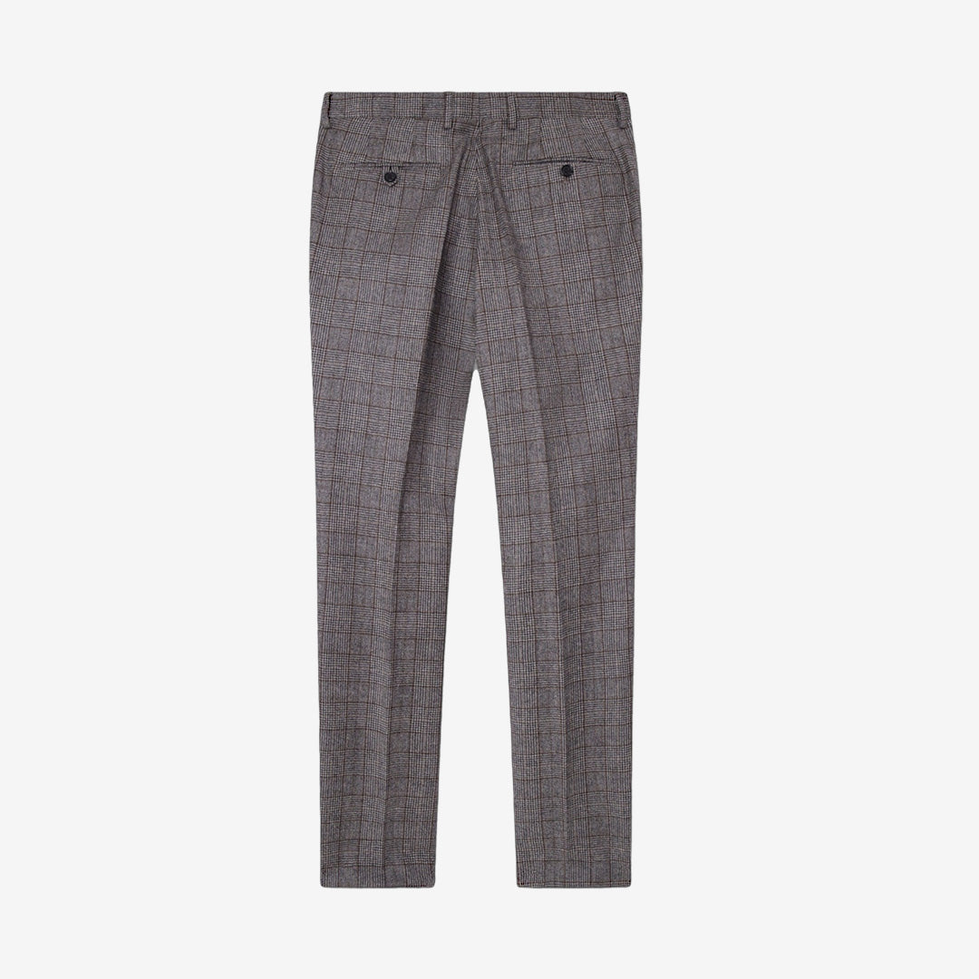 Pantalón Cuadros Brown Pow Café H.L.