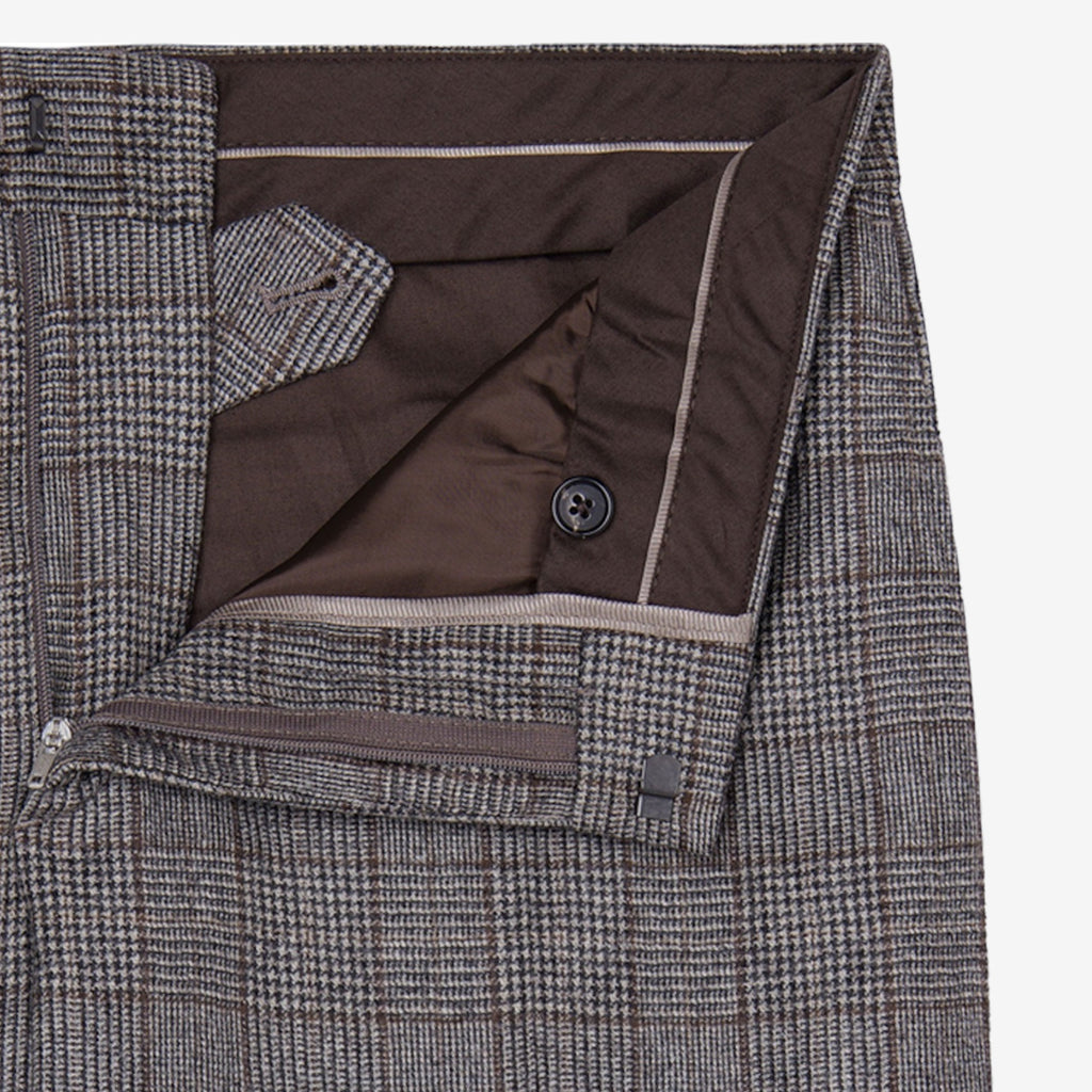 Pantalón Cuadros Brown Pow Café H.L.