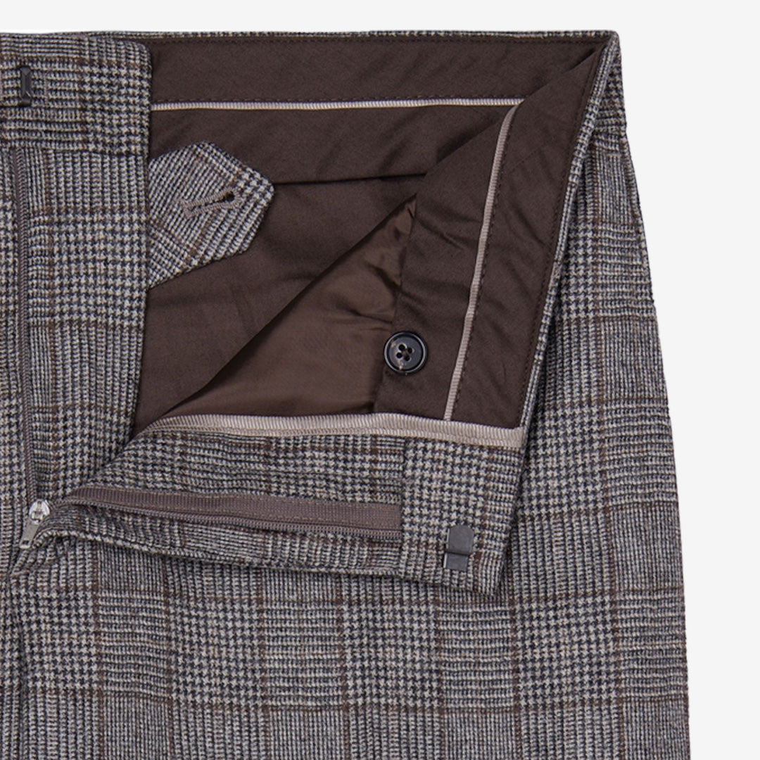 Pantalón Cuadros Brown Pow Café H.L.