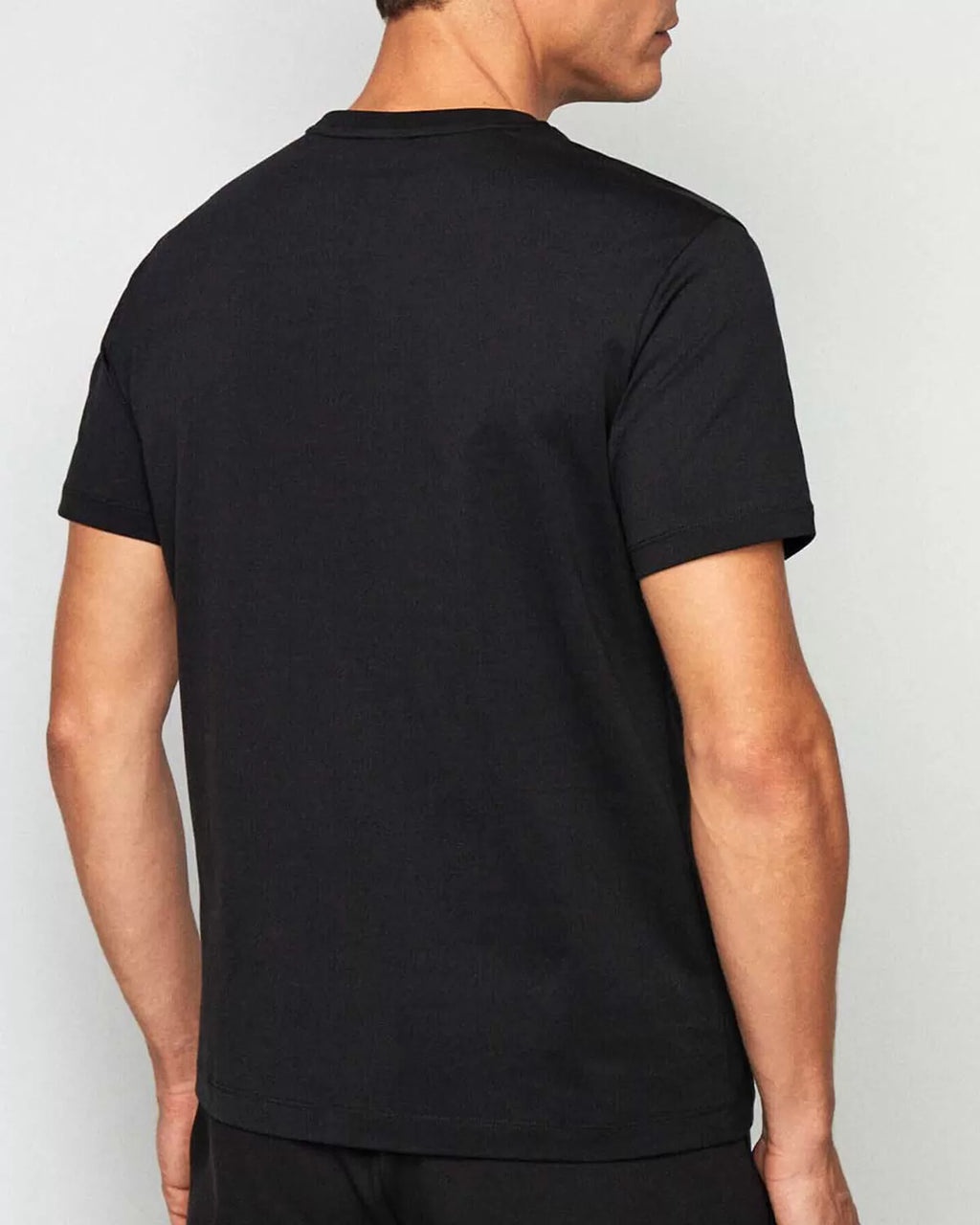 CAMISETA-TSHIRT HACKETT LONDON NEGRO GRIS ALGODON (HM500713-9DU)