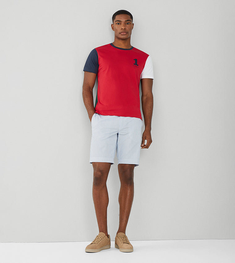 CAMISETA-TSHIRT HACKETT LONDON ROJO ALGODON (HM500799-255)