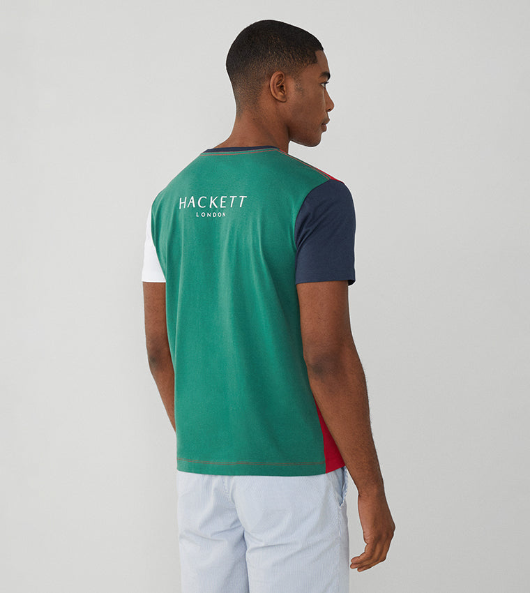 CAMISETA-TSHIRT HACKETT LONDON ROJO ALGODON (HM500799-255)