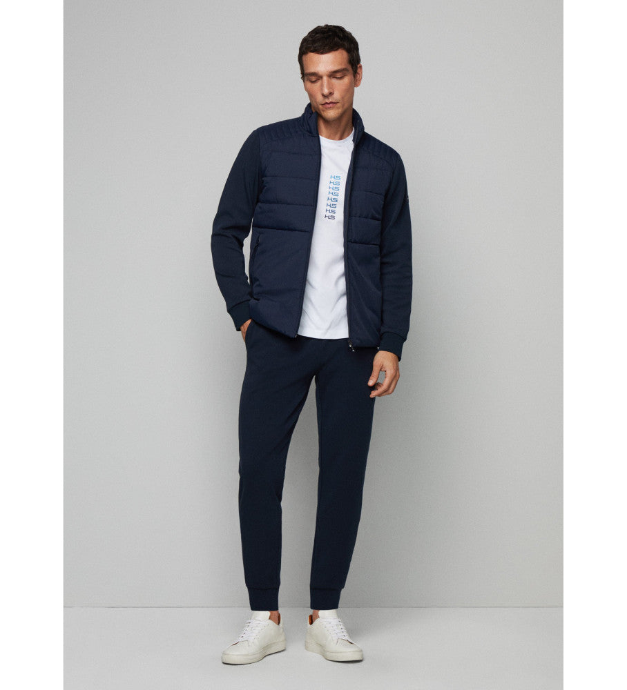 CAMISETA-TSHIRT HACKETT LONDON BLANCO ALGODON (HM500803-800)
