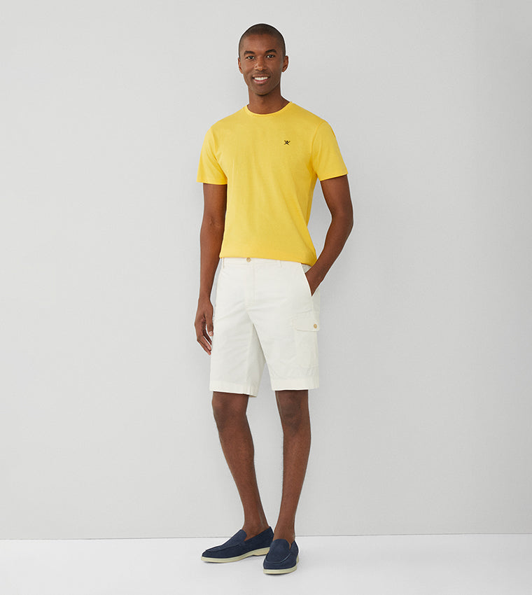 CAMISETA-TSHIRT HACKETT LONDON AMARILLO ALGODON (HM500807-0BQ)