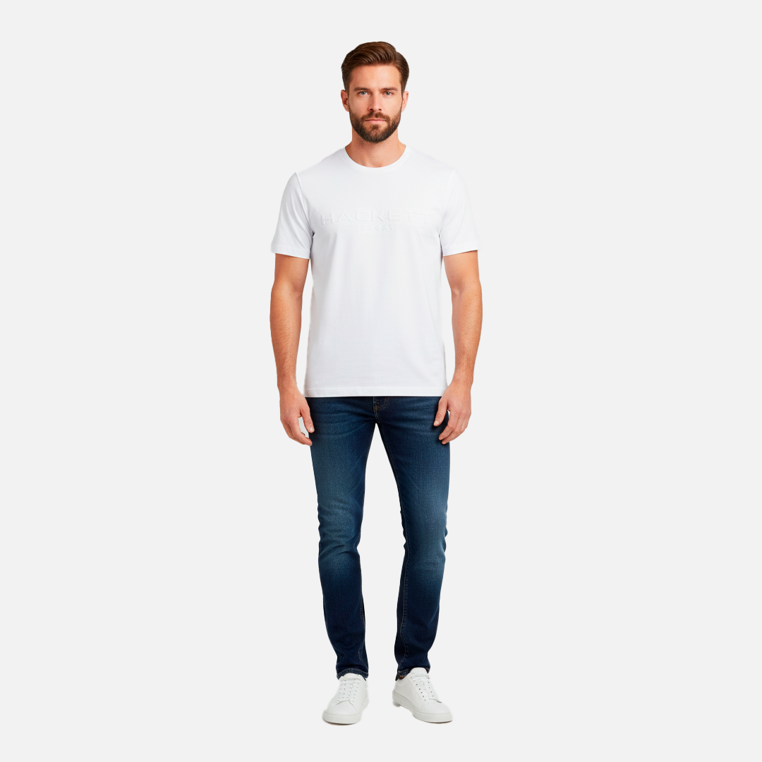 Camiseta Tshirt Basic Blanca H.L.