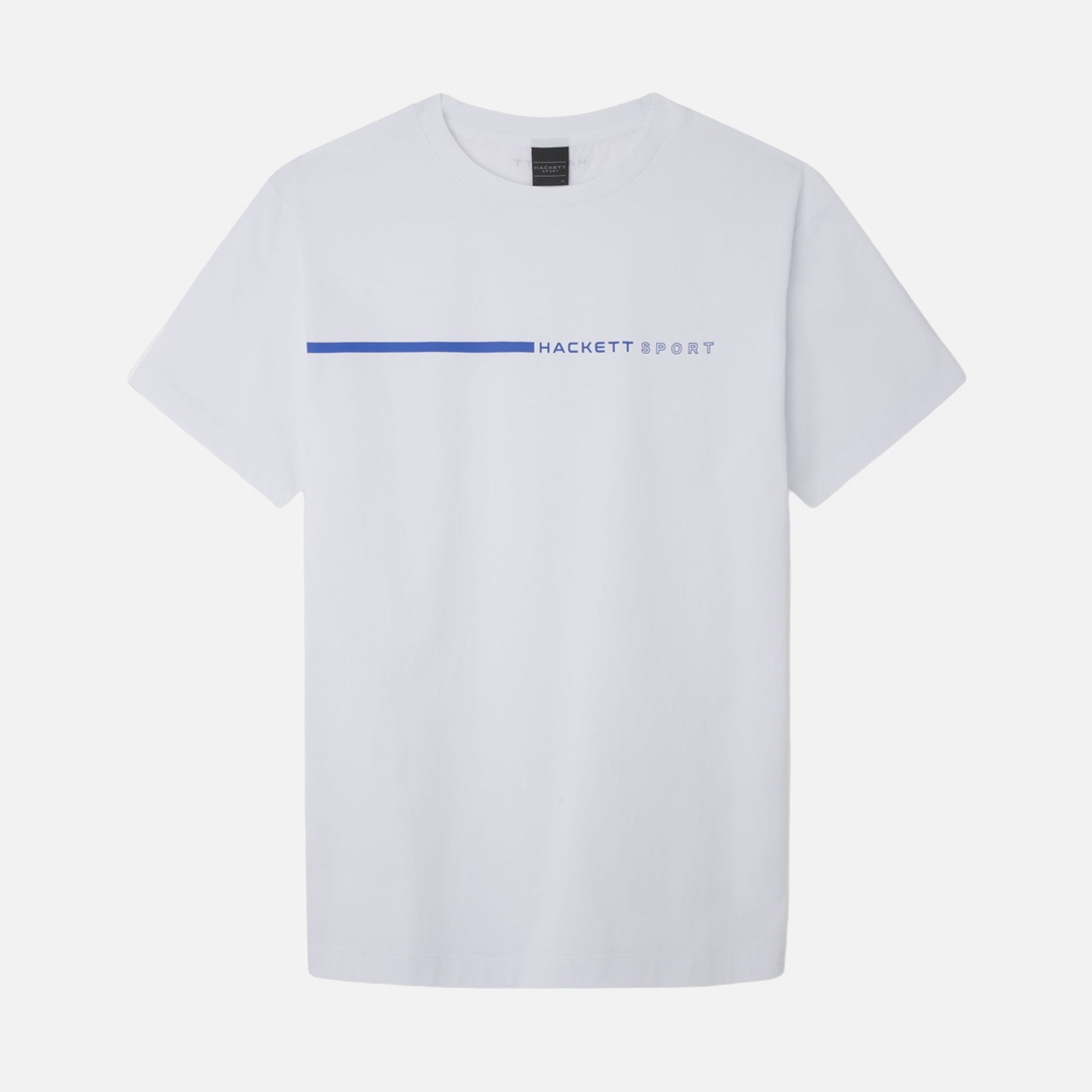 Camiseta Tshirt HS Racing Line Blanco H.L.