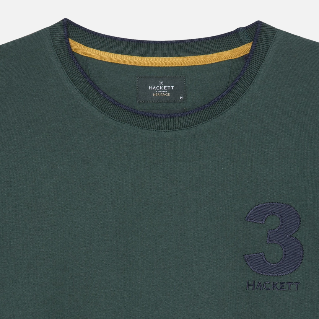 Camiseta Tshirt Number 3 Verde H.L.