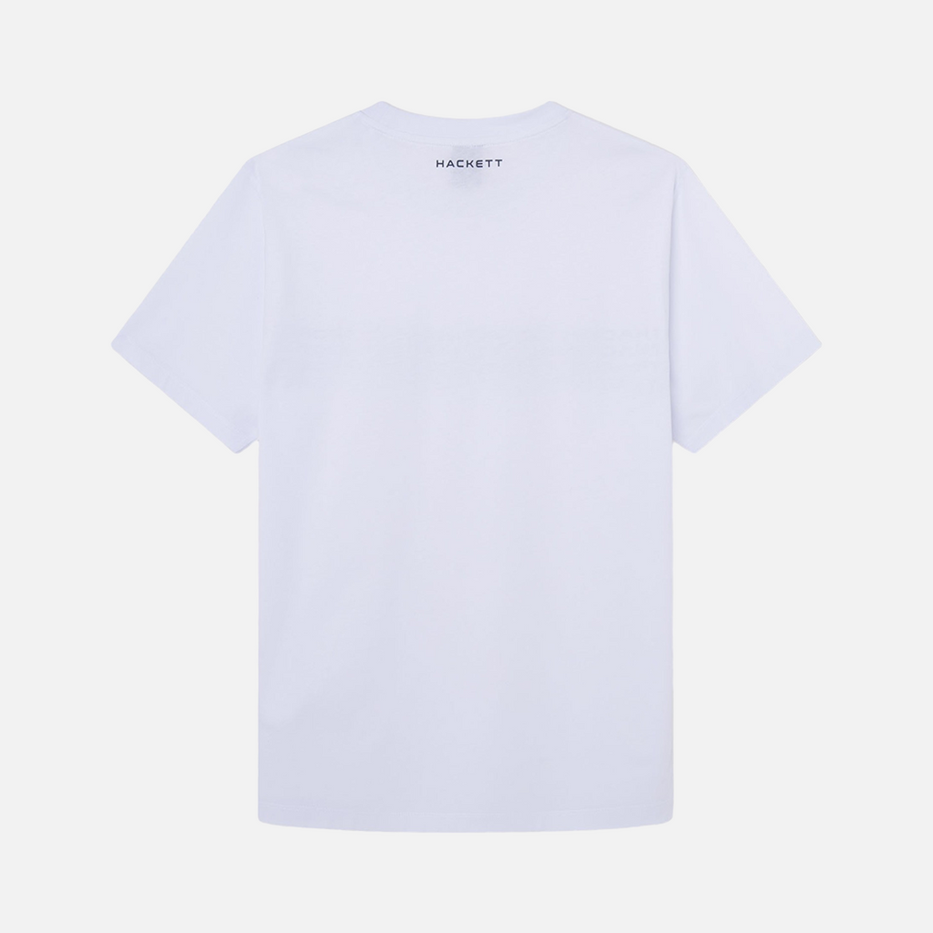 Camiseta T-shirt Logo Estampado Blanca H.L.