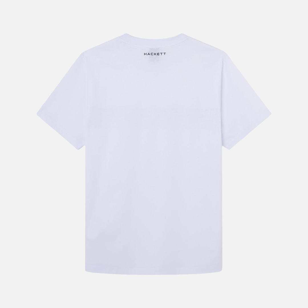 Camiseta T-shirt Logo Estampado Blanca H.L.