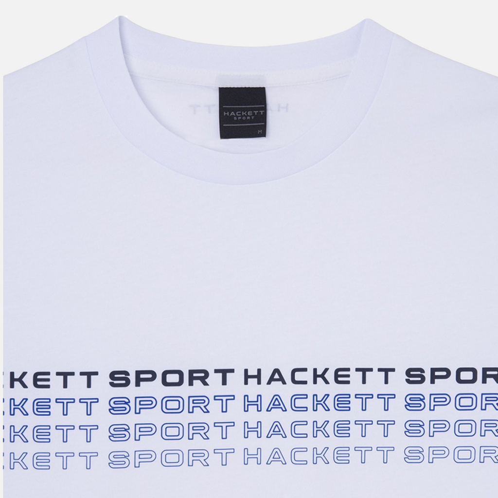 Camiseta T-shirt Logo Estampado Blanca H.L.