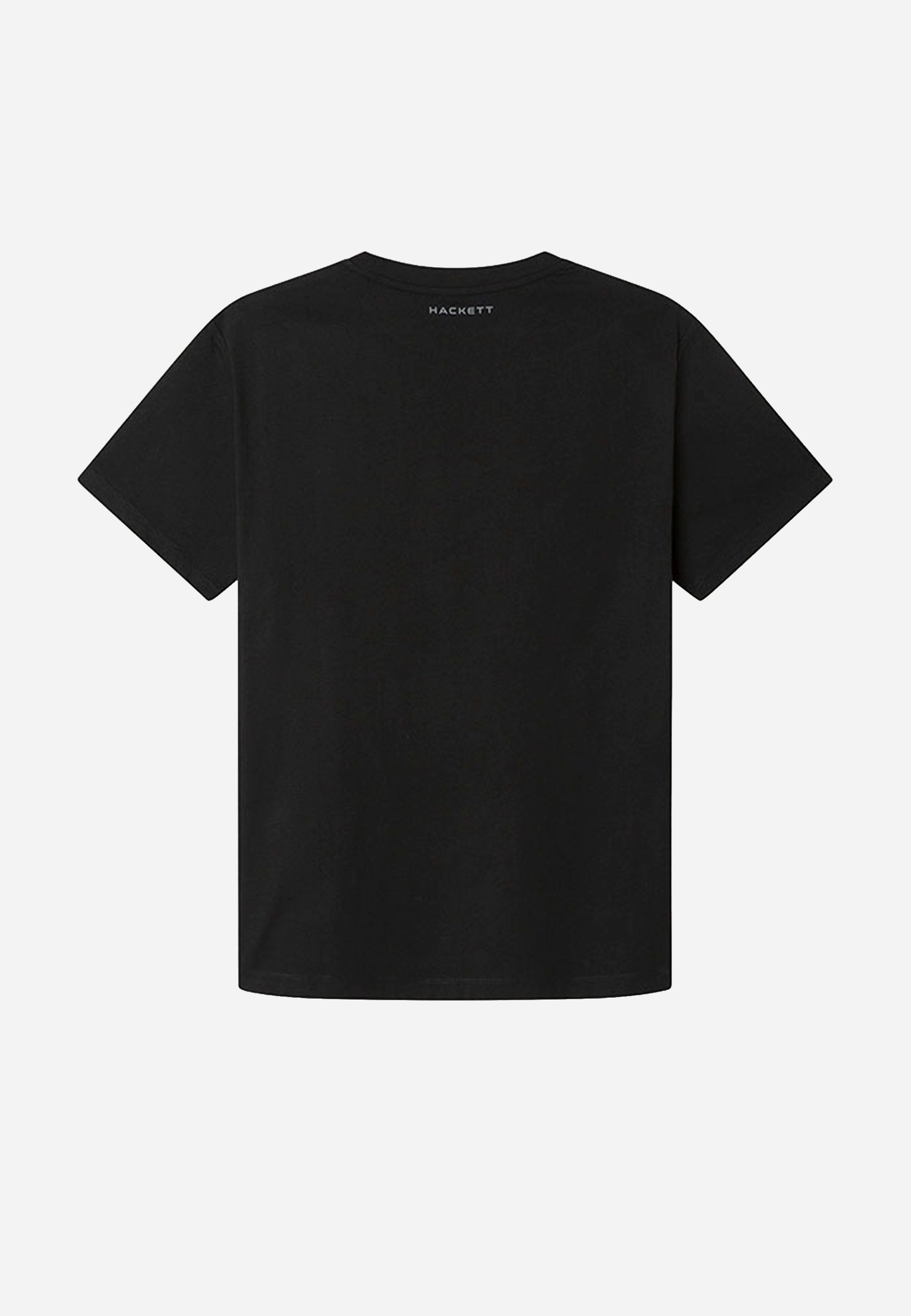 Camiseta Negra Diseño Hombre H.L.