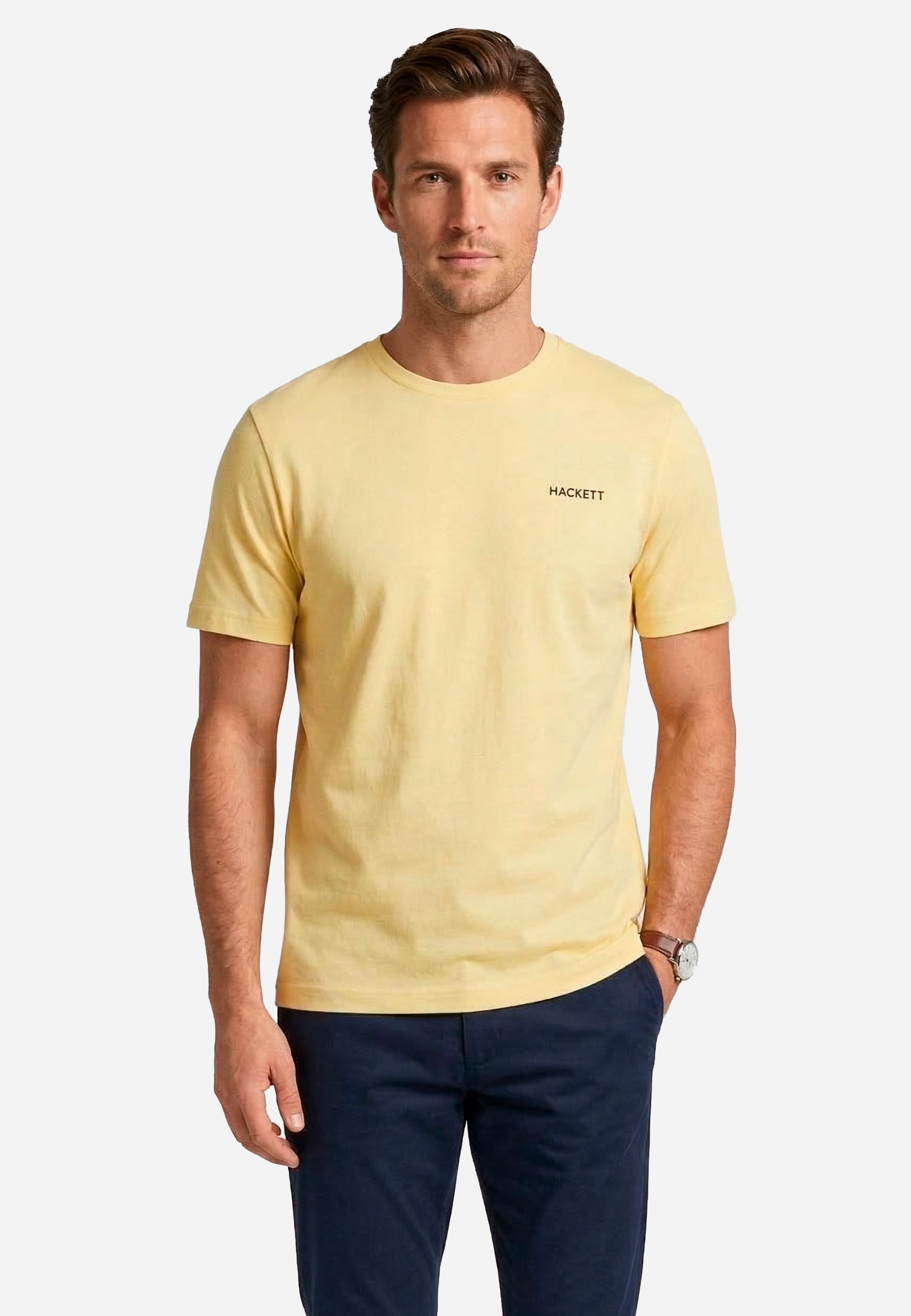 Camiseta Amarilla Hombre H.L.