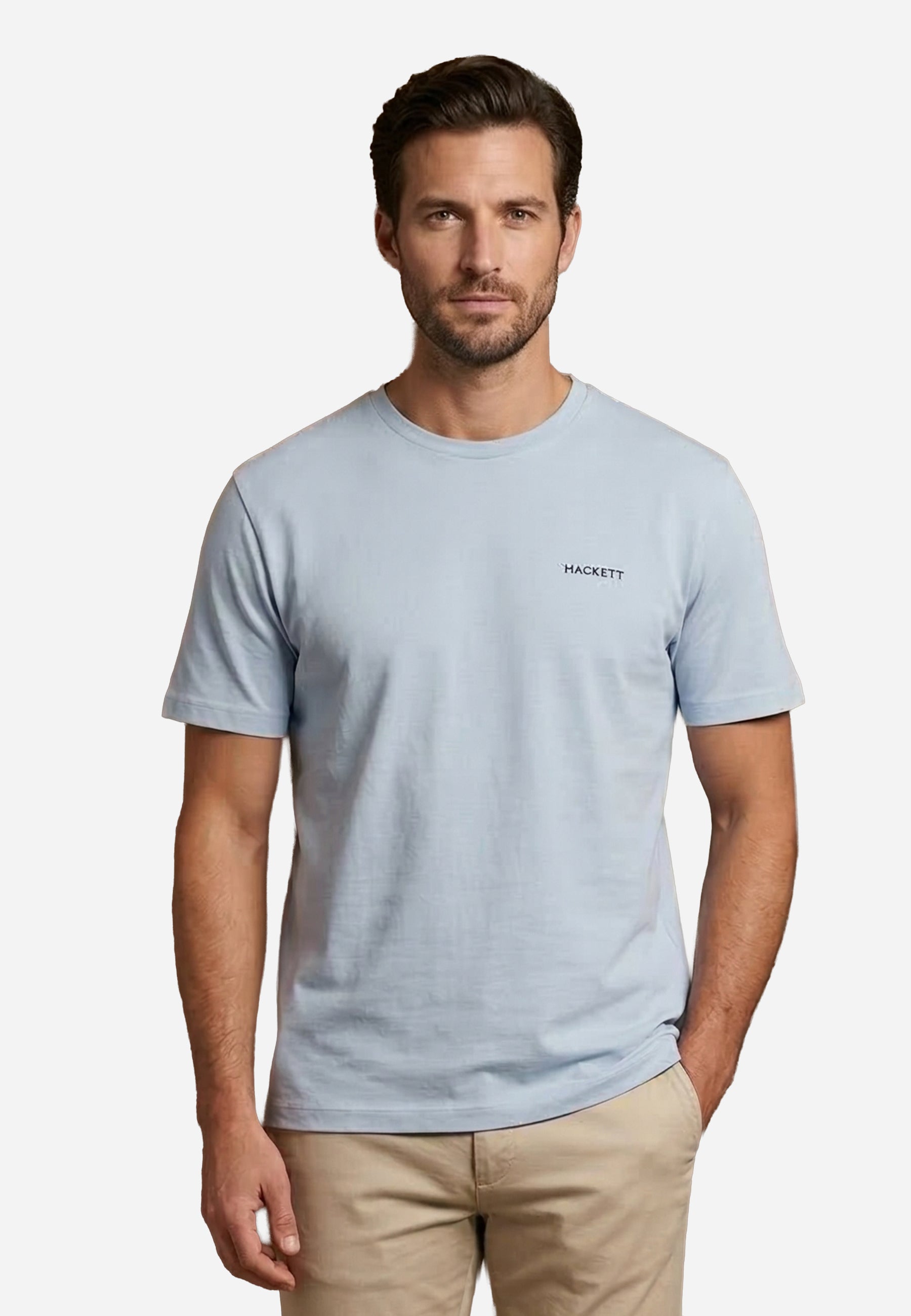 Camiseta Azul Claro Hombre H.L.
