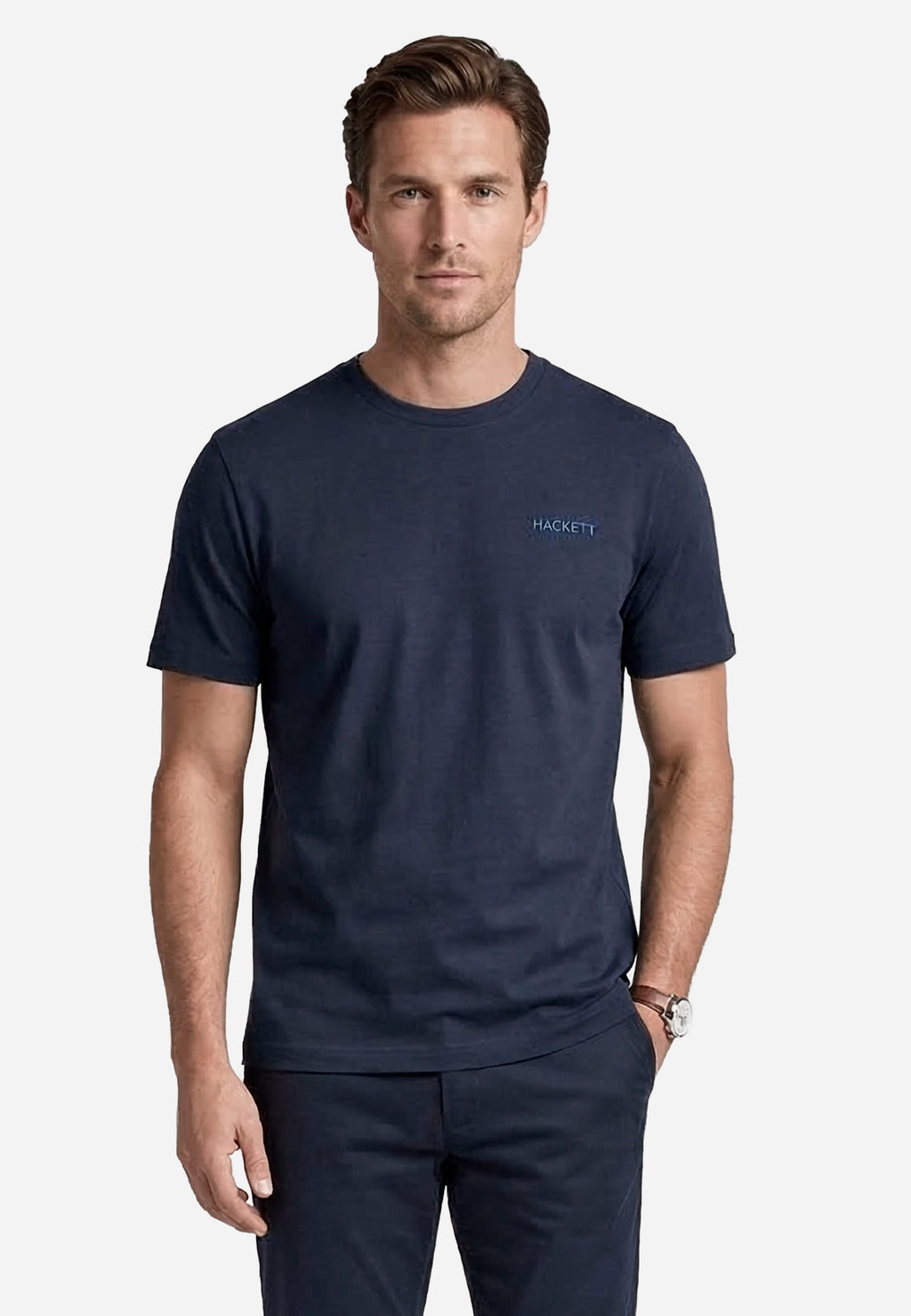 Camiseta Azul Hombre H.L.