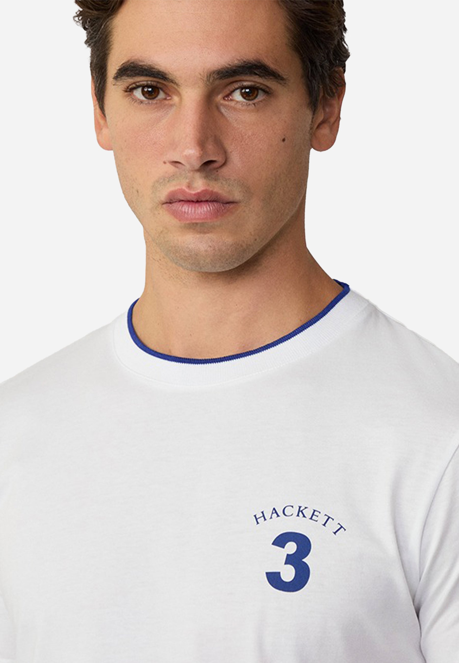 Camiseta Casual Blanca H.L.