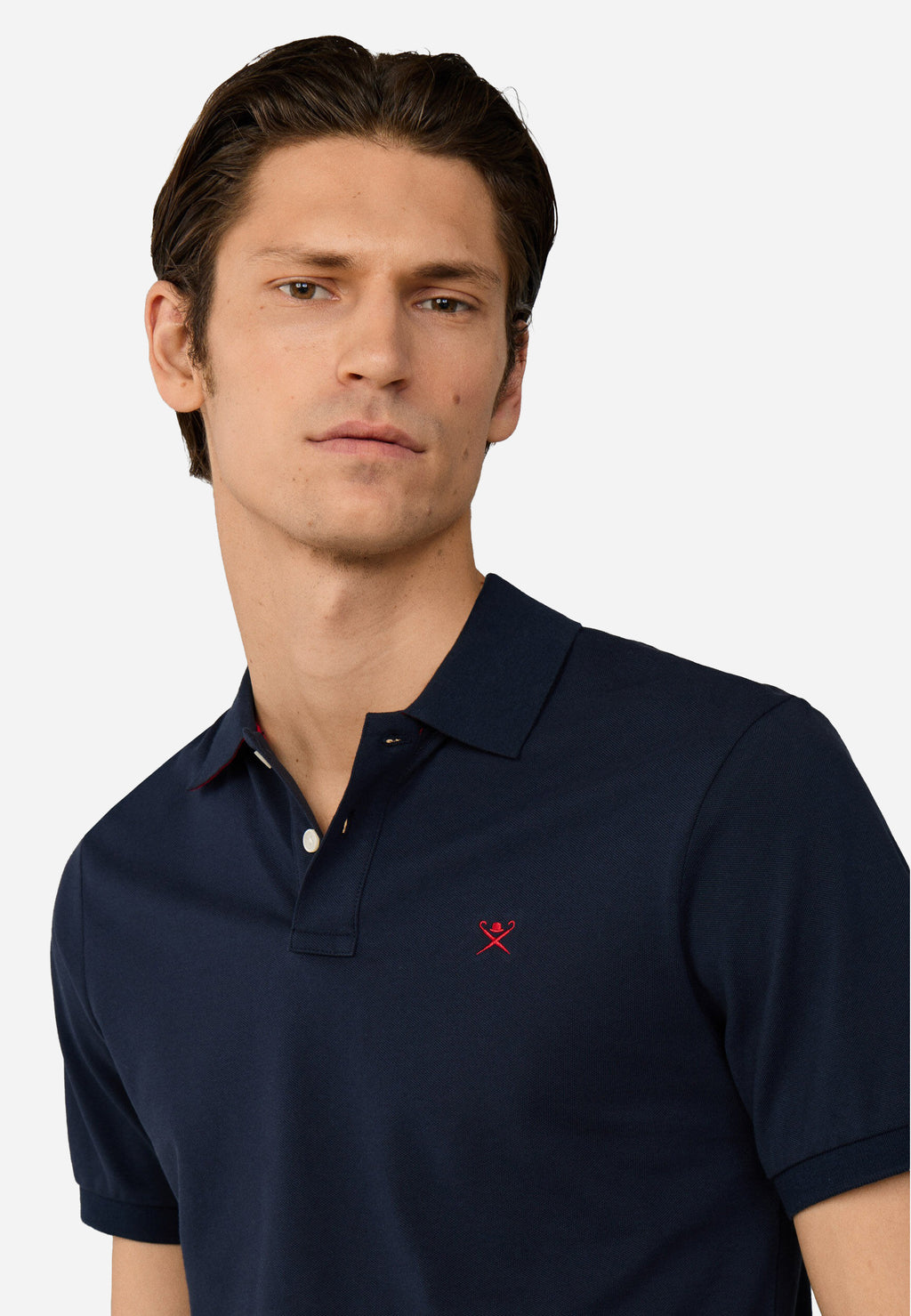 Camiseta Polo Azul Navy Hombre H.L.