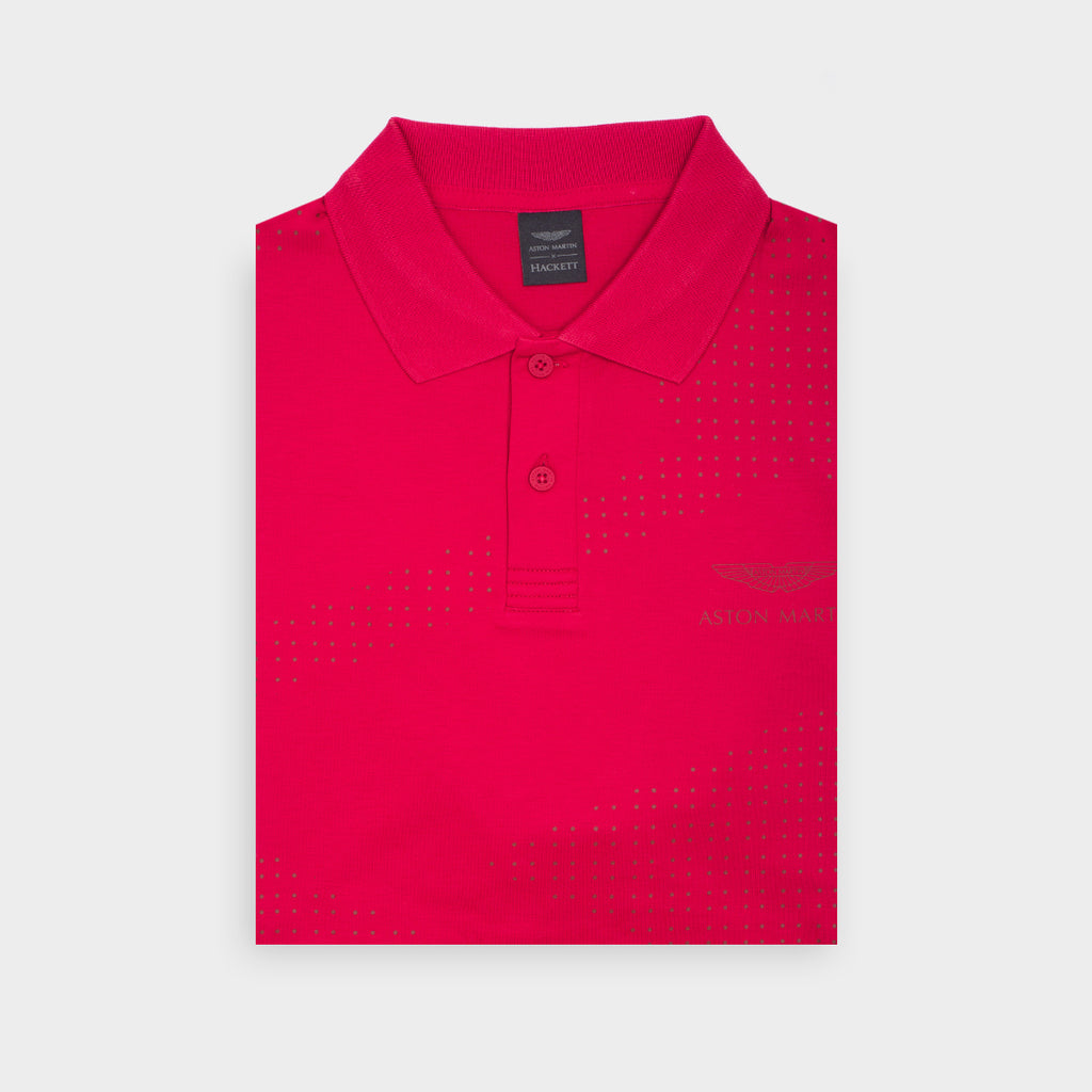 Camiseta Polo Hombre Roja H.L.