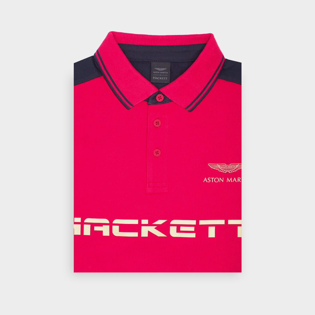 Camiseta Polo Roja Hombre  H.L.