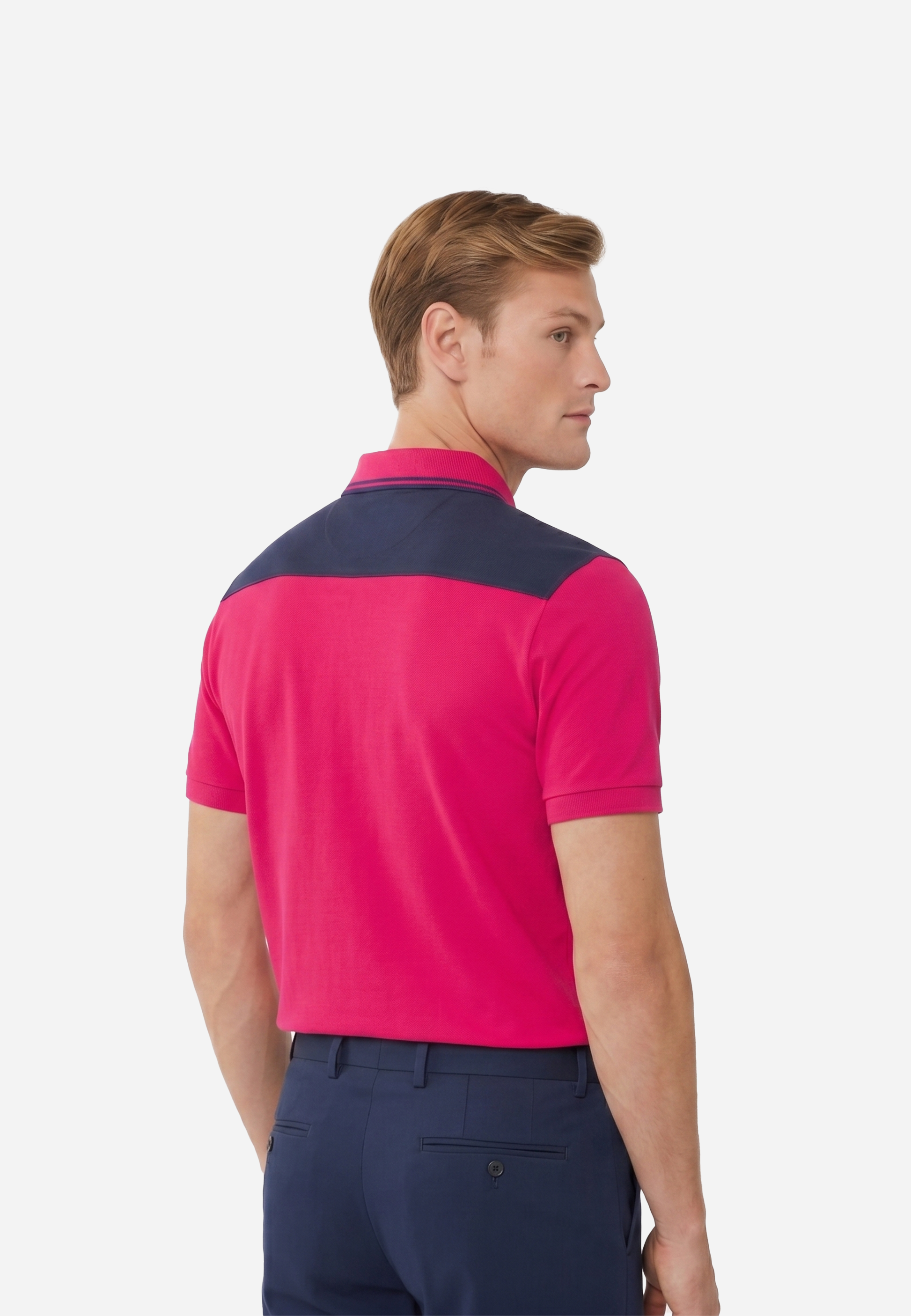 Camiseta Polo Roja Hombre  H.L.