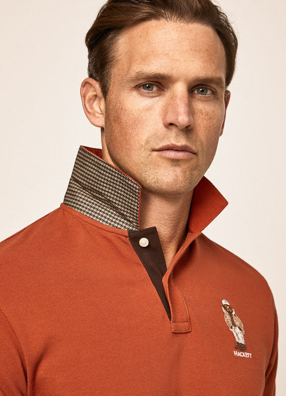 CAMISETA POLO HACKETT NARANJA (HM563073-1CA)
