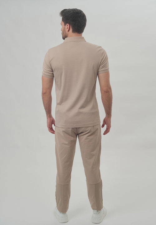 (CAMISETA POLO HACKETT KHAKI (HM563104-7AQ)